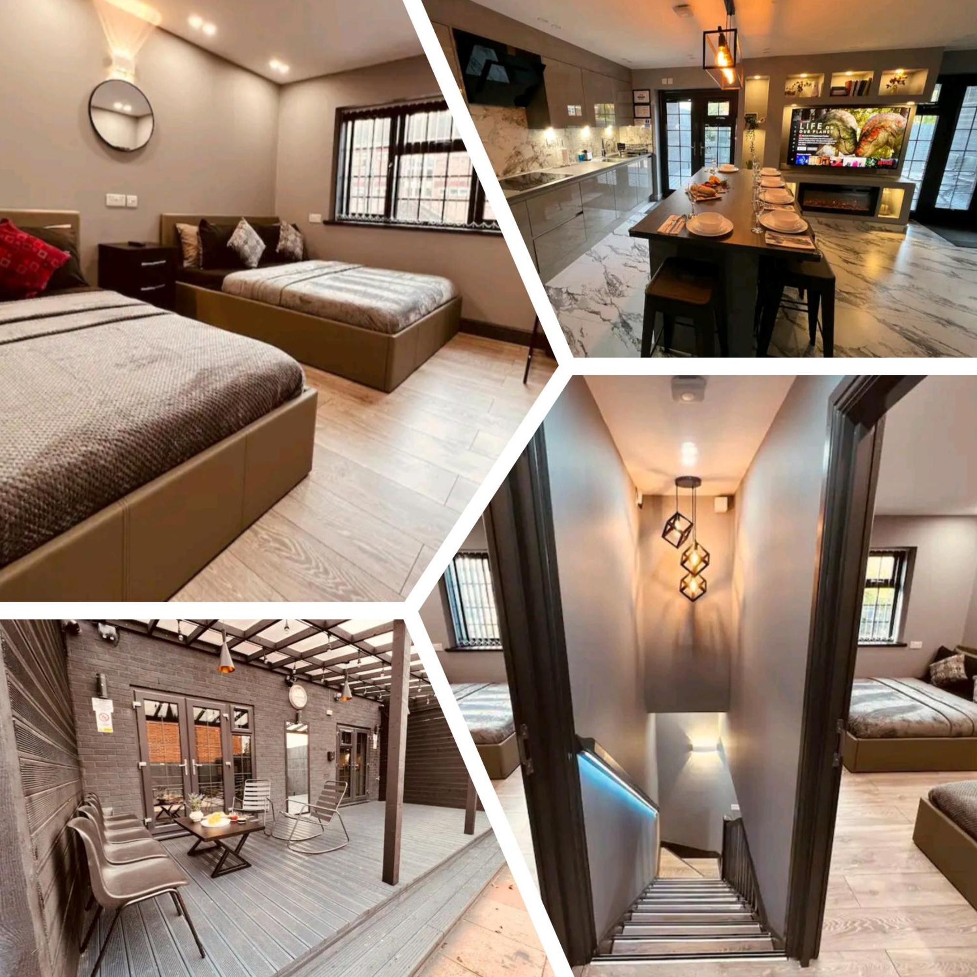 Urban Escape *4 Bedroom House* With Free Parking เบอร์มิงแฮม ภายนอก รูปภาพ